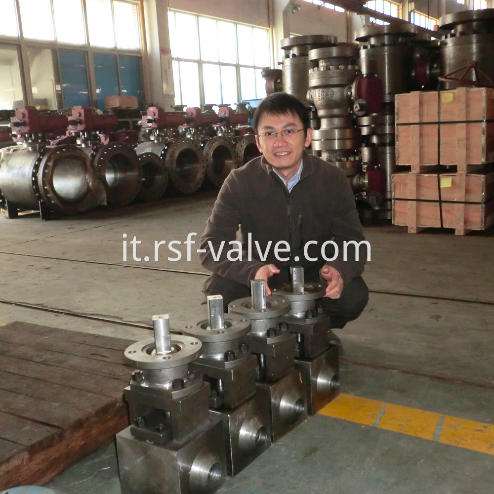 Metal Seat Floating Ball Valve 2